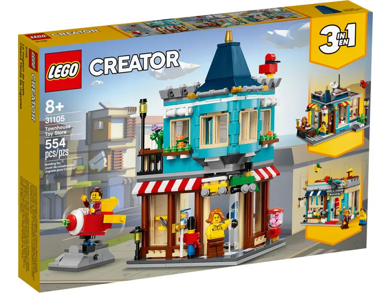 Le magasin de jouets du centre-ville