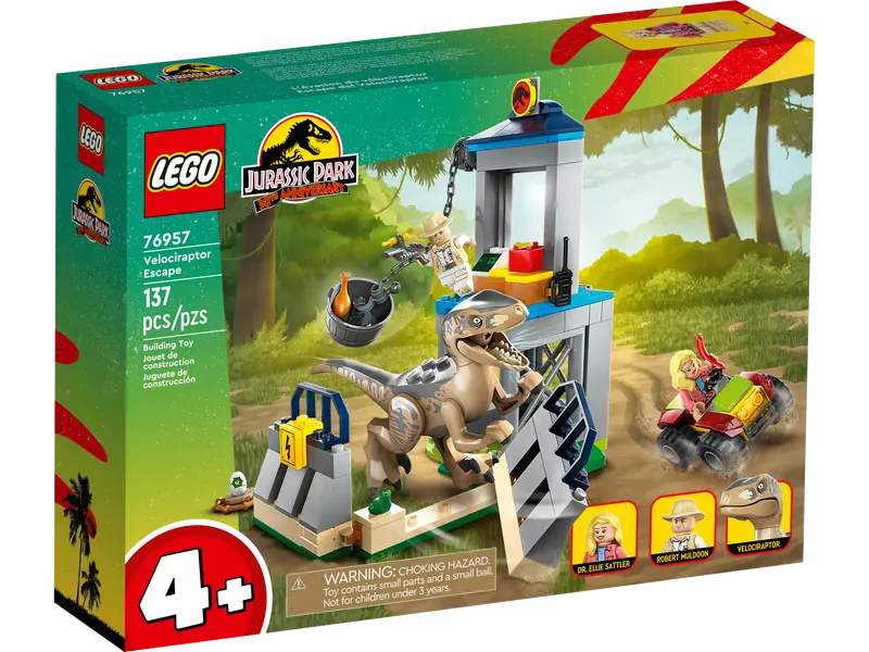 L'évasion du vélociraptor